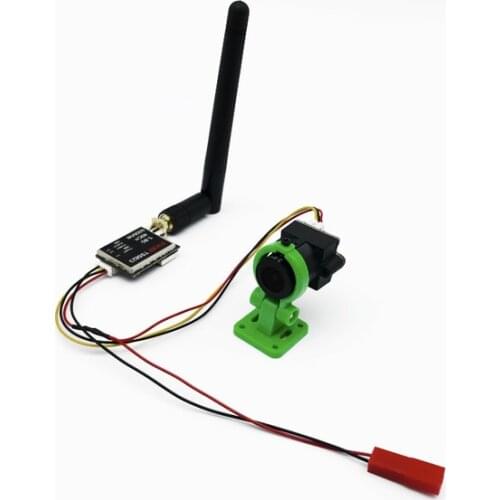 Easy to use 5.8G FPV Set Video 200/600mw Transmitter TS5823 and mini CMOS 1000TVL Camera with Cable Set Racing Drone fpv set