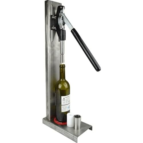 Manual Red Wine Bottle Capping Machine Stainless Steel Small Cork Commercial Wine Stopper Utensil