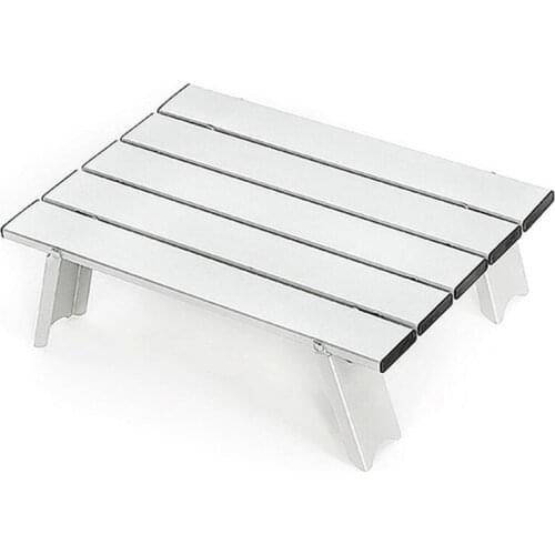Ultralight Table Outdoor Mini Folding Portable Table Picnic Table Light Aluminum Alloy Travel Table For Wild Camping