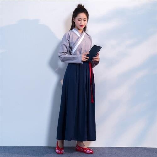 Women Ancient Costume Hanfu Dress Princess Dance Clothing Tang Dynasty Outfit Dancewear Multicolor Chinese Traditional Suit