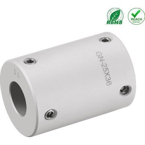 HZCD GN D20 L30 Aluminum Alloy Rigid Jackscrew Universal Cardan Oldham Coupling Flexible Shaft Coupler