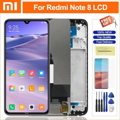 LCD For Xiaomi Redmi Note8 Display Touch Screen Digitizer Assembly Parts For Redmi Note 8 Note8 Display Screen