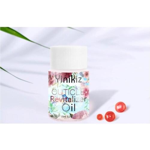 1 Bottle 20ml Dried Flowers Softener Nutritional Cuticle Oil Treatment Nutritious Gel Polish Cuticle Nail Art Tool Nail Care Oil