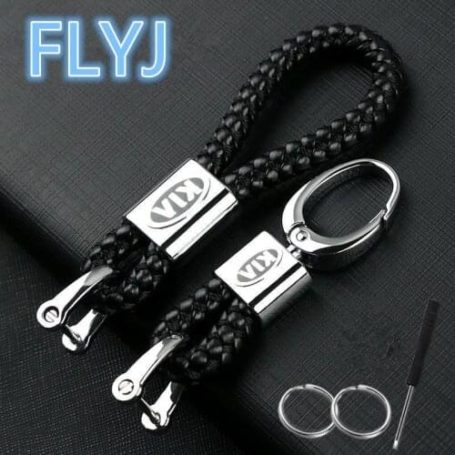 1Pcs Metal alloy Car Styling Car Logo Fashion Keychain Key Chain Key Rings For KIA Cerato Sportage R K2 K3 K5 Auto Accessories