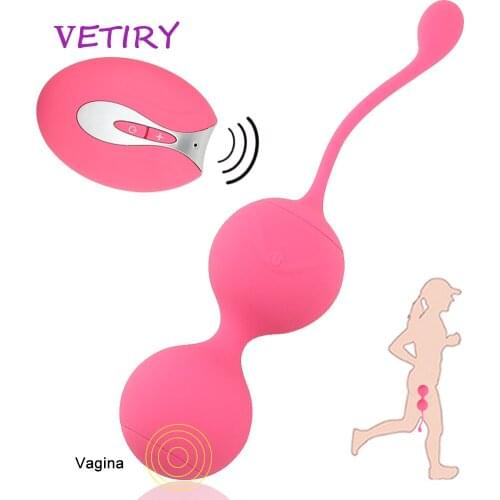 10 Speed Wireless Remote Control Vibrator Kegel Ball Vaginal Tight Exercise Sex Toys for Women Masturbation G Spot Vibrator