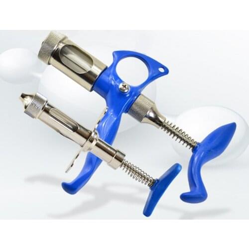 2ML Chicken Automatic Vaccination Device Ducks 3ML Single Needle Double Needle Optional 5ML Veterinary Continuous Feeder Poultry