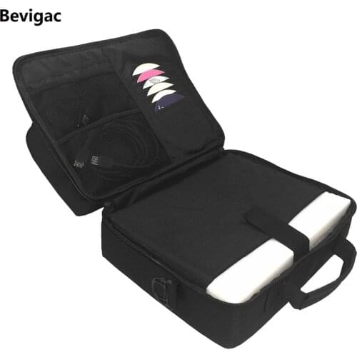 Bevigac Travel Storage Hand Shoulder Bag Case Organizer with Pockets for Xbox X-box One X Console Controller Accessories