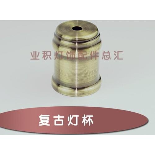 E27 retro lamp holder Bronze Ceramic screw desk lamp chandelier assemble Lighting accessories