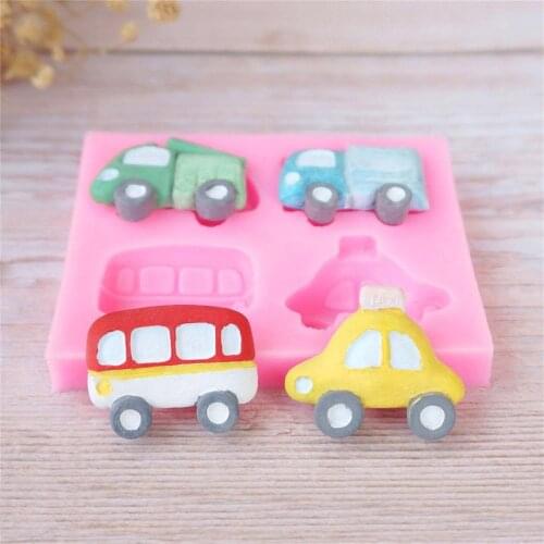 Sugarcra mold cars fondant mold cake decorating tools chocolate gumpaste mold