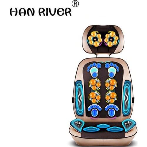 HANRIVER Cervical massage device neck massage pad waist full-body multifunctional pillow massage cushion household cushion