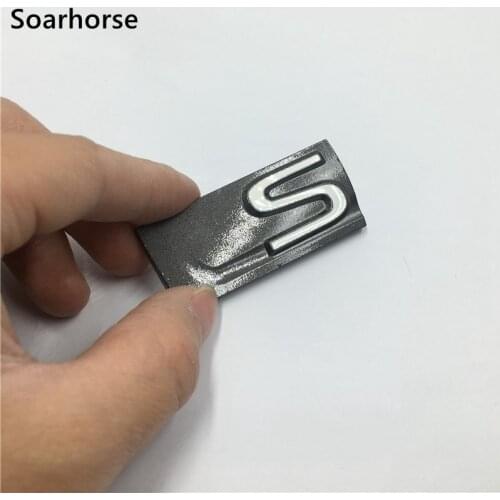 For Lexus LX470 LX570 RX350 IS250 GX470 S Logo Car Rear Trunk Lid Badge Emblem Nameplate Supercharged Supersport