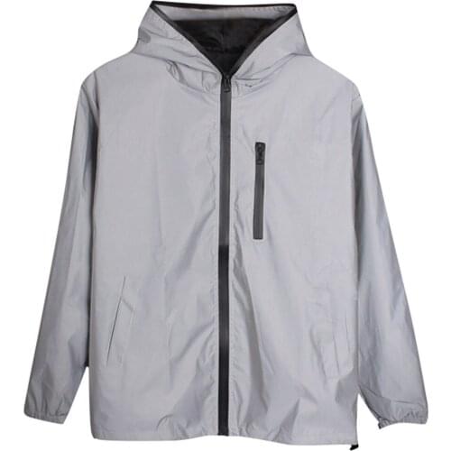Mens Jacket Light Hoodies Women Jackets Hip Hop Waterproof Windbreaker Hooded Streetwear Coats