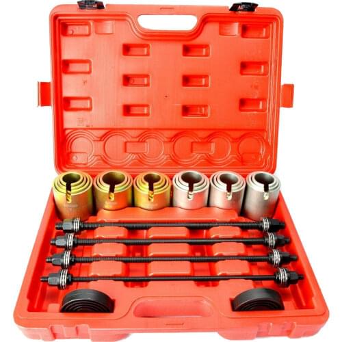26Pcs Universal Press and Pull Sleeve Tool Kit Bush & Bearing Remover Set