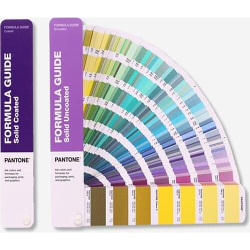 2019 New PANTONE International Pantone Color Card C U Color Card GP1601A Pantone Formula Coated Uncoated