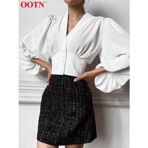 Блузки с цветами OOTN China At AliExpress