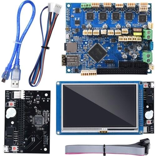 New 32bit Duet 2 Wifi V1.04 Cloned Duetwifi Control Board 4.3’’ PanelDue Touch Screen Expansion Board 3D Printer Parts GTR CNC