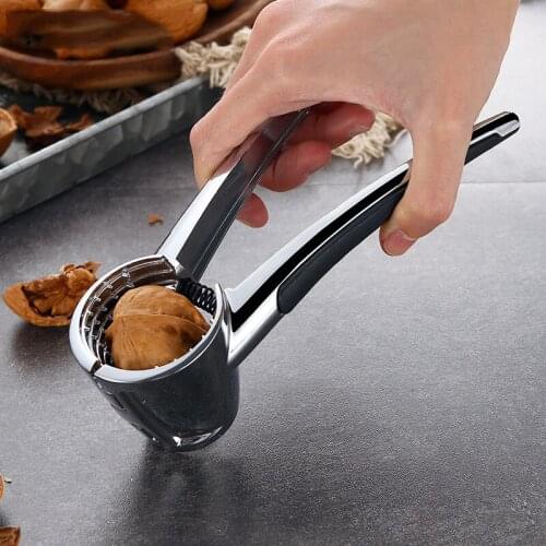 Zinc Alloy Walnut Tongs Peeling Pecan Tool Household Multifunctional Artifact for Opening Walnut Nuts Small Hazelnut Pliers