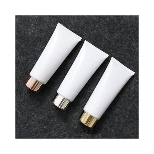 10/30Pcs 100g 100ml Face & Hand Cream Hose Sample Empty Liquid Cosmetic Hoses Frosted Hose Facial Cleanser Tube