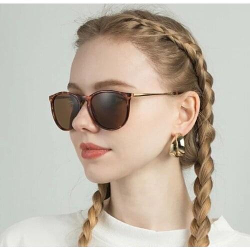 Fashion Round Leopard Sunglasses Men/Women Brand Sun glasses Ladies Retor Vintage Eyewear Oculos