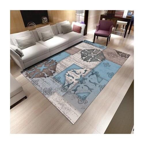 Modern Minimalist Abstract Carpet Living Room Coffee Table Bedroom Carpet Nordic Rectangular Custom Carpet