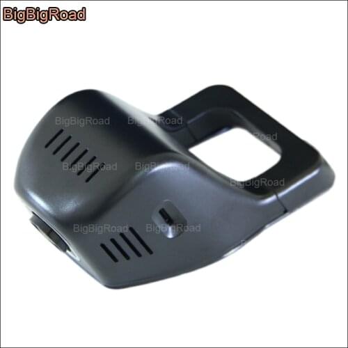 BigBigRoad For Volkswagen Polo pickup Car wifi DVR Video Recorder Hidden installation FHD 1080P Dash Cam night vision
