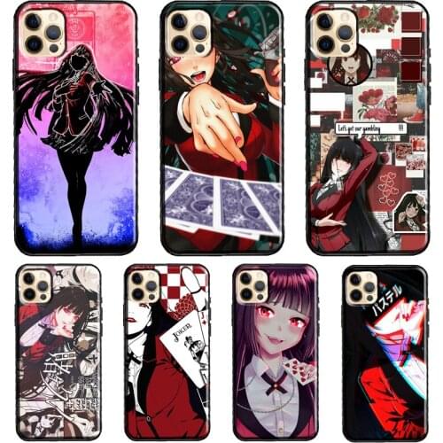 Yumeko Jabami Kakegurui Phone Case For iPhone 11 Pro Max XS XR X 12 Mini SE 2020 6S 7 8 Plus 12 Pro Max Cover