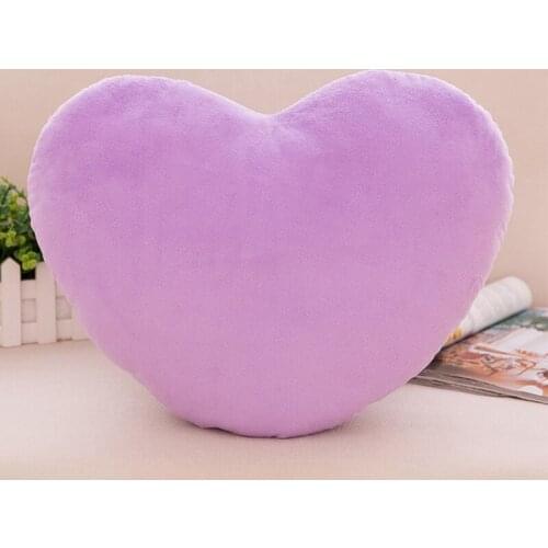 20cm Heart Shape Decorative Throw Pillow PP Cotton Soft Creative Doll Lover Gift