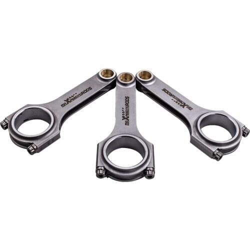 3Pcs 4340 EN24 H-Beam Connecting Rods Engine Rod +ARP Bolts for BMW B38A15M0 1.5T 3 cylinder