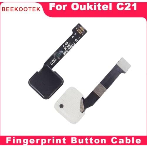 BEEKOOTEK New Original Oukitel C21 Fingerprint Button Cable Parts For Oukitel C21 Smartphone