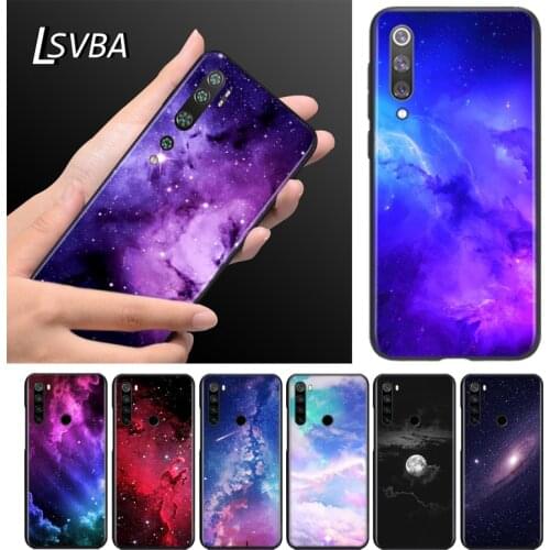 Sky Star Space Silicone TPU Cover For Xiaomi Mi Note 11 10T 10 9 9T SE 8 Pro Lite Ultra 5G Phone Case Bag