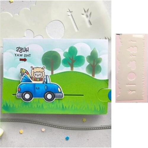 Christmas Tree Leaves Circle Stencil for 2021 Scrapbook Diary Decoration Embossing Template Diy Greeting Card 2021 New Arrive