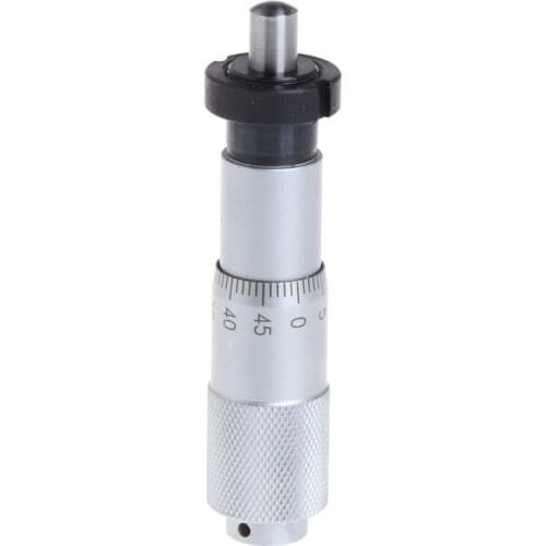 Round Type 0-13mm Range Micrometer Head Measurement Measure Tool Rotation Smooth