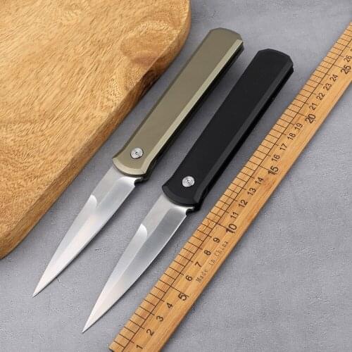 Italy 920 Godfather folding knife 154CM blade aluminum handle tactical knife multi-purpose outdoor camping hunting knife
