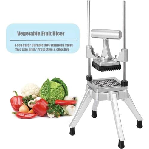Commercial Vegetable Fruit Dicer Onion Potato Tomato Slicer Chopper Peppers,Potatoes,Mushrooms Restaurant Quick Slicer Machine
