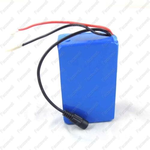 Lithium 12v 10ah lithium battery 12.8v 10000mah dc portable for backup power cctv monitor lighting rechargeable battery +Charger