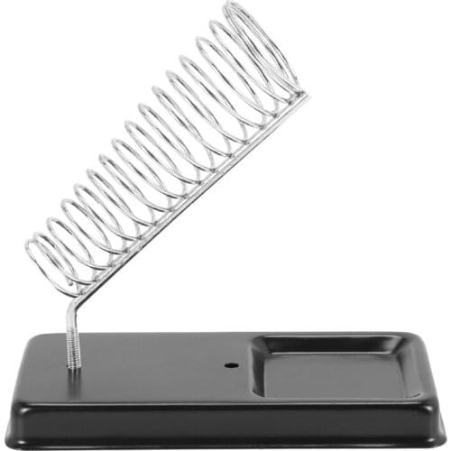 Soldering Iron Metal Stand Holder S Afety Protect Base Support Station