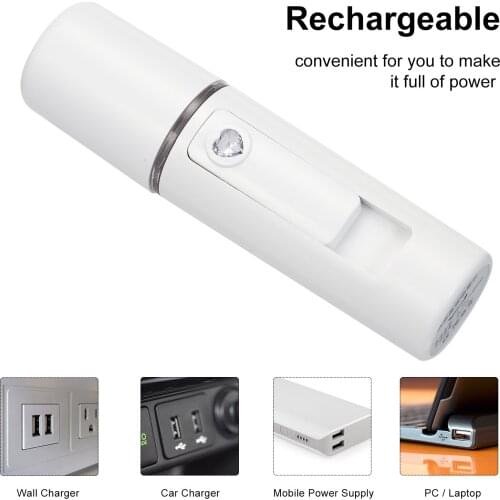 Mini Nano Face Steamer USB Nebulizer Face Moisturizer Humidifier Hydrating Skin Care Women Facial Sprayer Beauty Care Disinfect