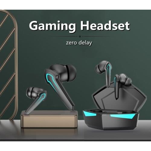 NEW TWS Gaming Headset Stereo Wireless Bluetooth Headphones Sports Waterproof Earbuds With Microphone Charging Box