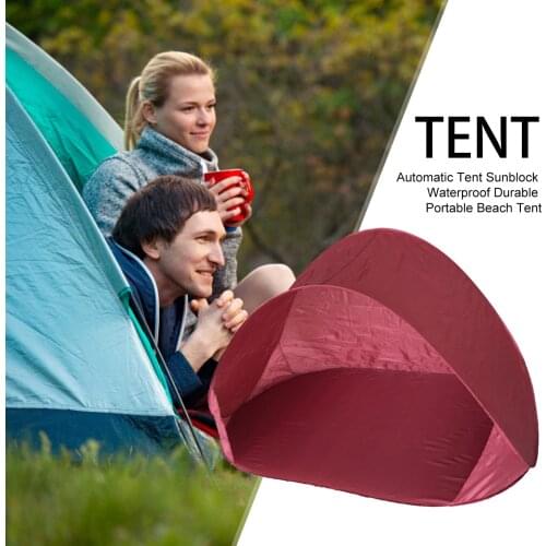 Automatic Tent 1-2 Person Camping Tent,150x100x80 Cm Waterproof Durable Outdoor Hiking Beach Portable Shelter Tent