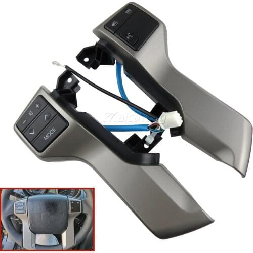 84250-60140-B0 84306-06140 For Toyota Land Cruiser Prado Car Multifunction Steering Wheel Switch Control Button Assy
