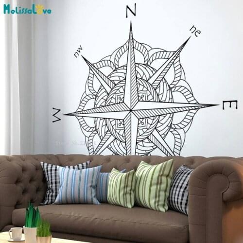Torus Mandala Eye Within A Warped Checkered Rectangle Vinyl Wall Decals Home Decoration Vinyl Coffee Shop Murals Gift YT5381