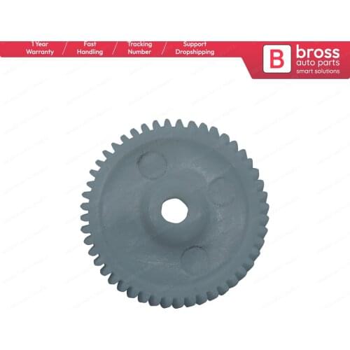 Bross BGE609 Side Wing Mirror Gear 48 Teeth for Mazda 3 MK2 2010-2013. Outer Diameter: 19.95mm, Hole:2.85mm X 3.50mm