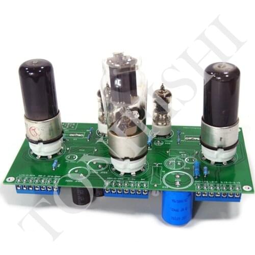 6J1/6AK5 push 6P6P/6V6 single-ended tube power amplifier board, 5Z4P bile rectifier PCB circuit board