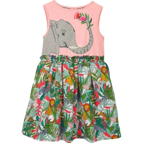 Bambino New Year 2021 Summer Dress 2-9 Years Baby Girl Stripe Childrens Clothing Costumes for Kids Girls Fancy Dress of Child