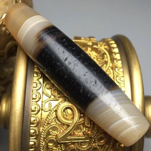 Tibetan Natural Old Agate silk-wrapped dzi Beads kralen gemstones perline