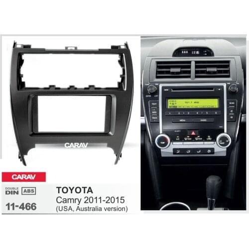 CARAV 11-466 car 2DIN fascia facia panel plate frame for TOYOTA Camry (USA-version) Stereo Fascia Dash CD Trim Installation Kit