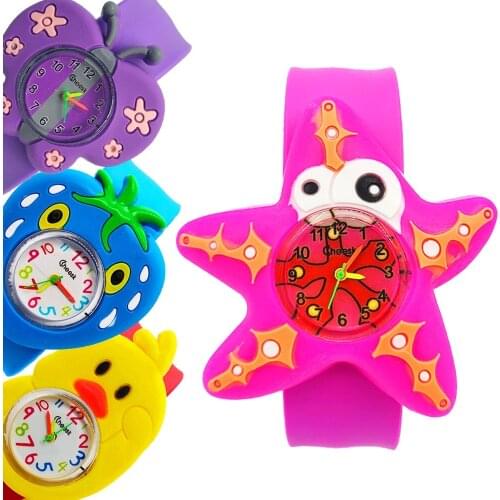 Fashion Kids Digital Watch Girls Boys Unisex Clock Children Watch Cartoon Dial Child Sports Watches Baby Analog Quartz Watch
