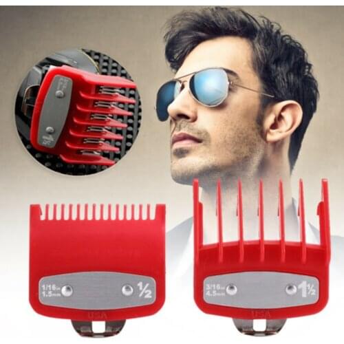 For Wahl Hair Clipper Guide Comb Set Standard Guards Attached Trimmer Style Parts
