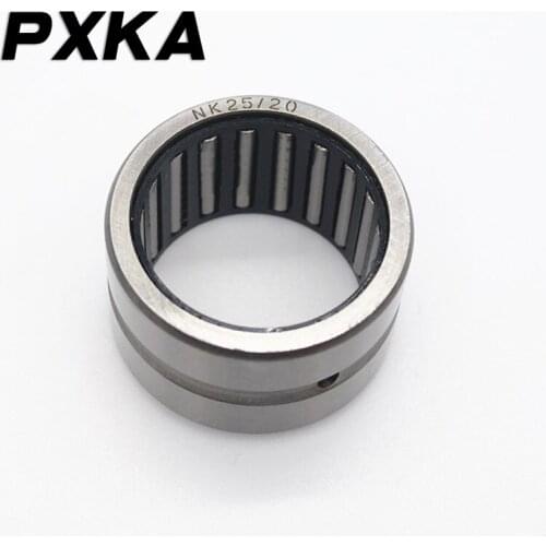 Shipping 2pcs without inner ring needle roller bearings Metal ring steel ring NK18/16 18/20 19/16 19/20 20/16 20/20 21