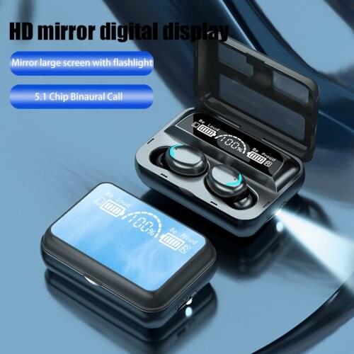 F9 Wireless Headphones TWS Bluetooth 5.0 Headsets Stereo Waterproof Sports Earplugs With Microphone Hands-Free Phone Headset